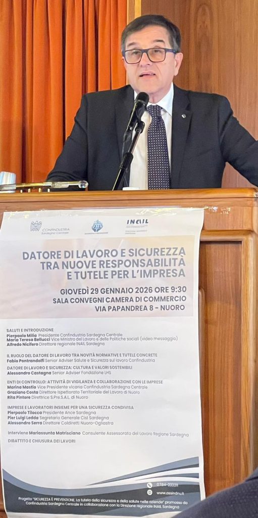 TUTELA DELLA SALUTE E SICUREZZA NEI LUOGHI DI LAVORO: LA POSIZIONE DELLA CISL SARDEGNA