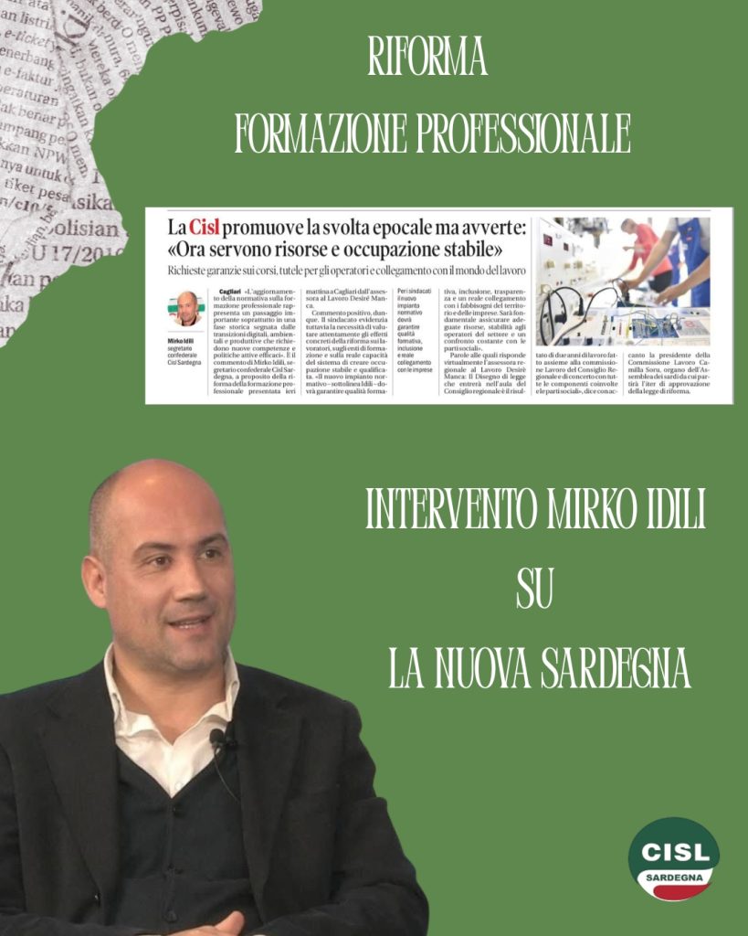 RIFORMA FORMAZIONE PROFESSIONALE